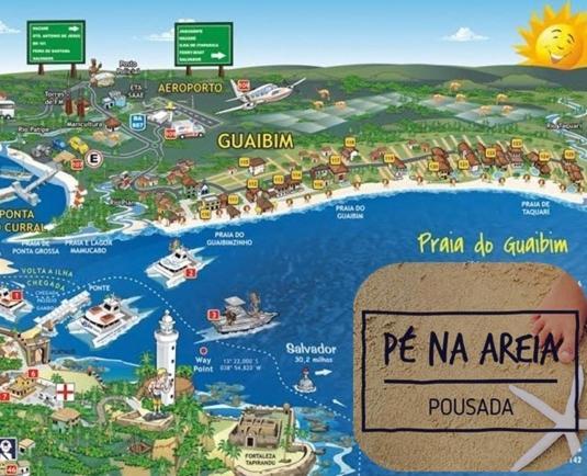 Chales Suites Pe Na Areia グアイビム エクステリア 写真